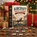 Aircraft Advent Calendar 2026 | 24 Days of Flight with 24 Unique Miniature Airplanes, Jets & Aviation Collectibles