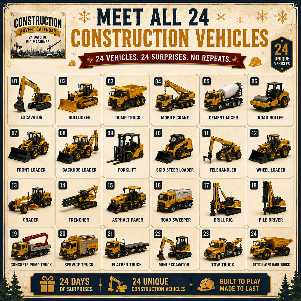 24-Day Vehicle Advent Calendar