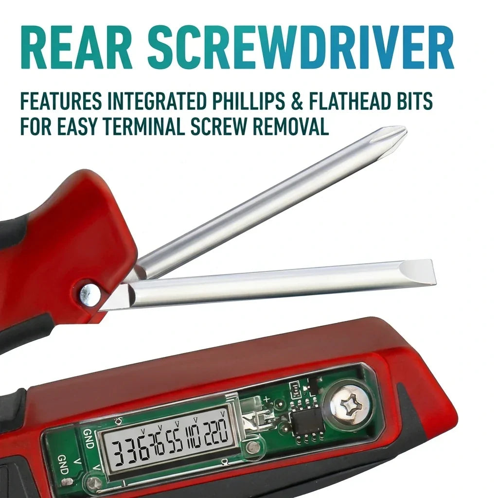 9-in-1 Multi-Functional Digital Display Electrician’s Pliers
