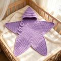 Seal Star™ Cozy Starfish Knitted Baby Sleeping Bag & Swaddle