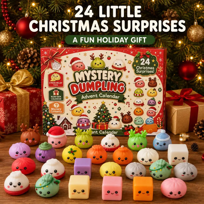 Christmas Advent Surprise Box – 24 Days Mystery Dumpling Holiday Countdown