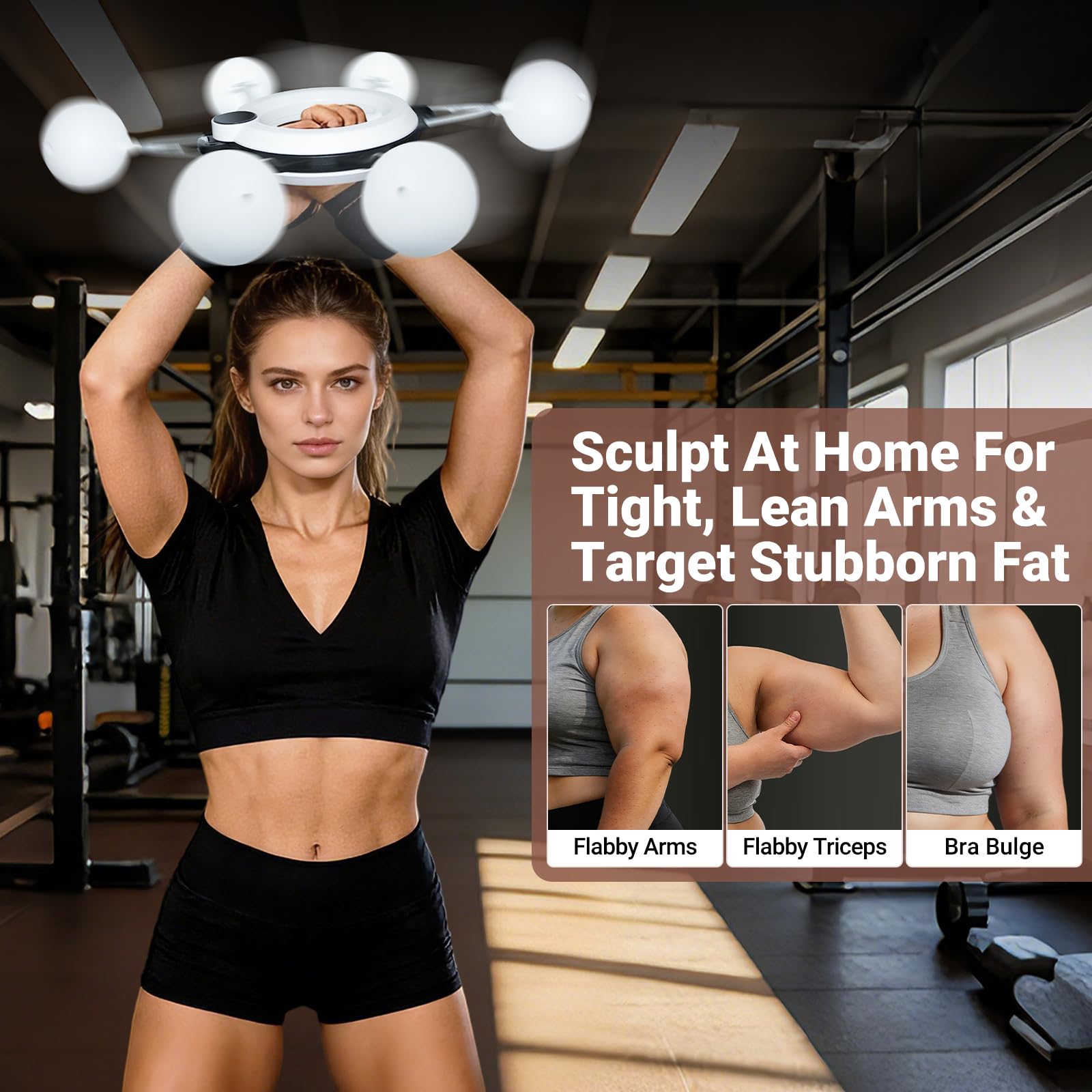 360° Rotating Arm Trainer – Ropeless Upper Body Workout & Shoulder Relief
