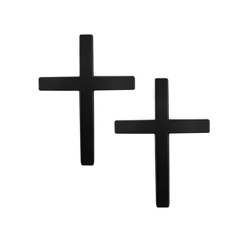 3D Christian Cross Sticker