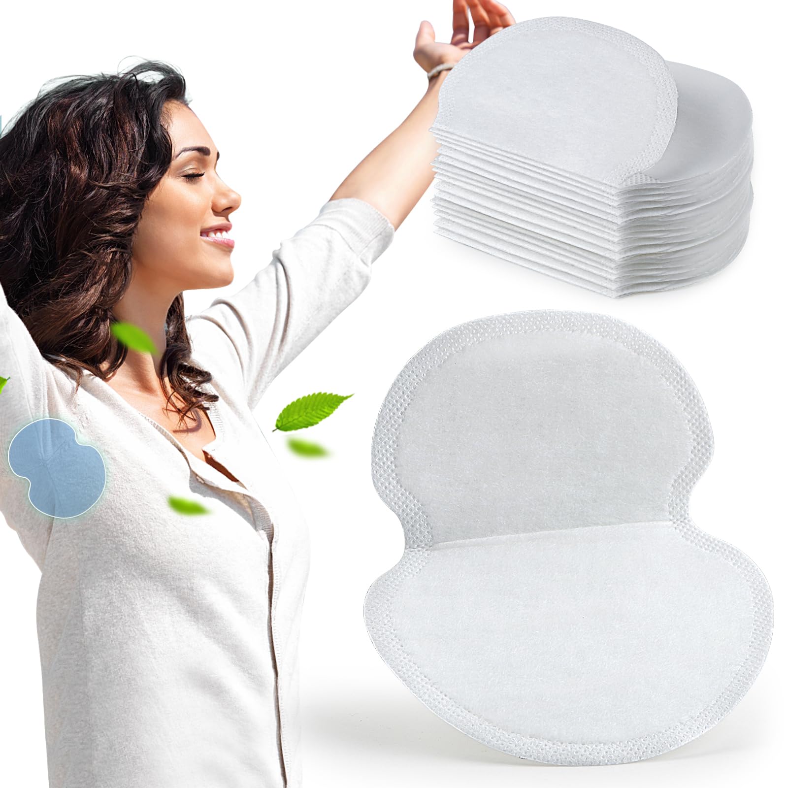 100PCS Disposable Underarm Sweat Pads