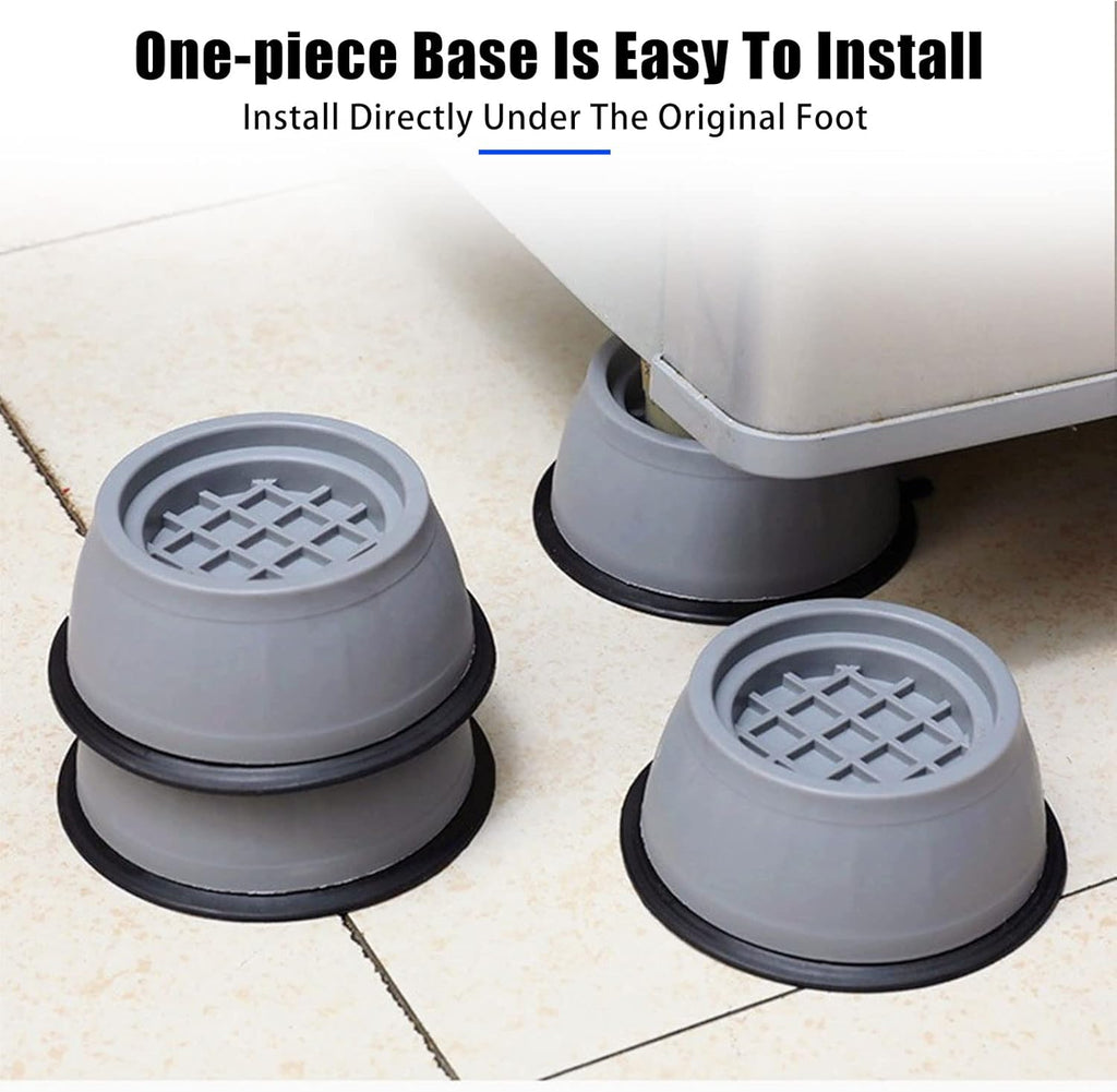 4PCS Anti-Vibration Washer & Dryer Pads
