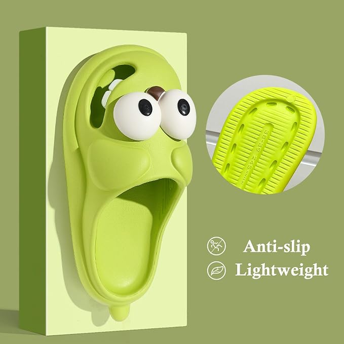 Funny 3D Dog Tongue Slides | Soft EVA House Slippers for Couples & Friends