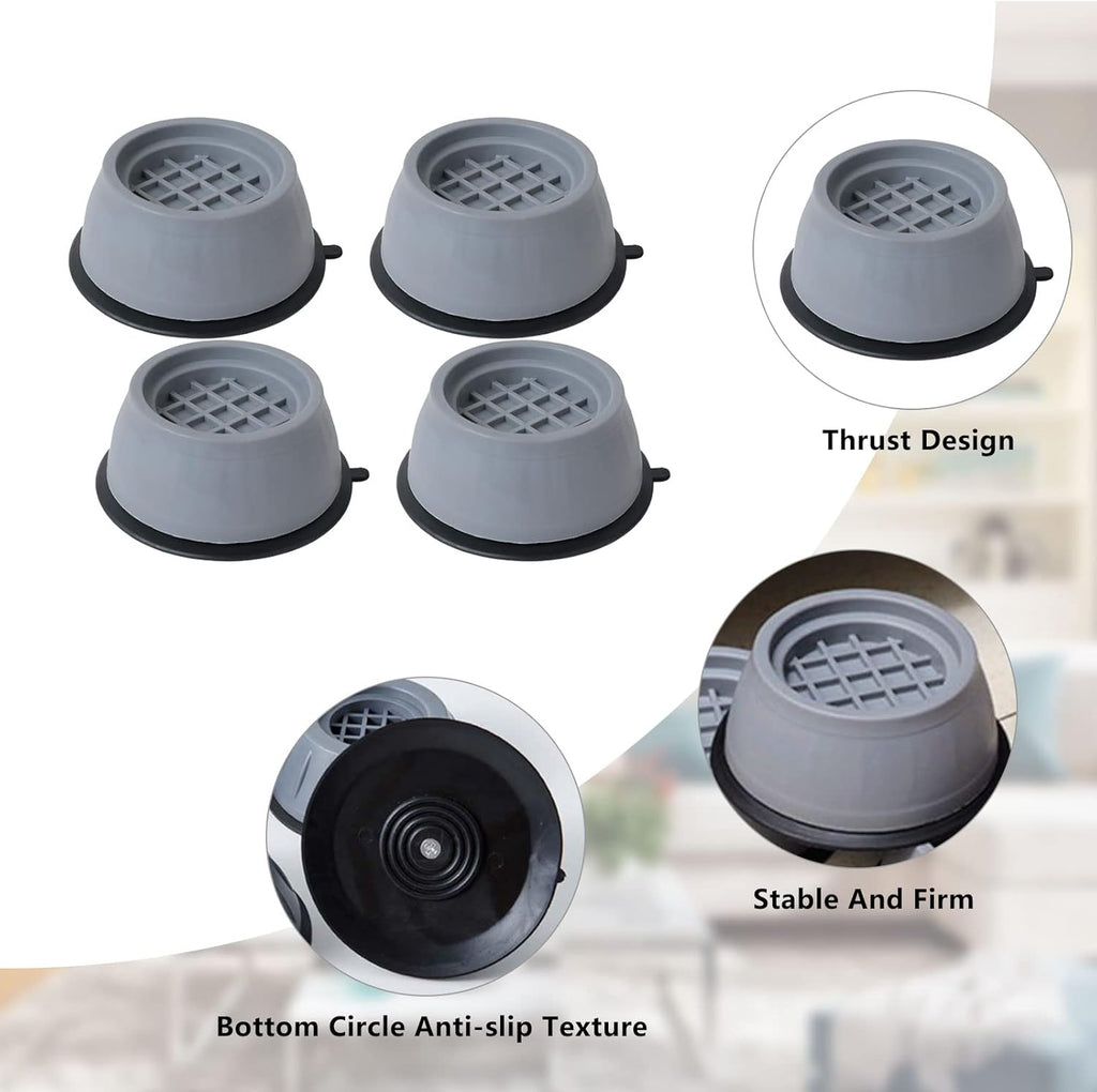 4PCS Anti-Vibration Washer & Dryer Pads