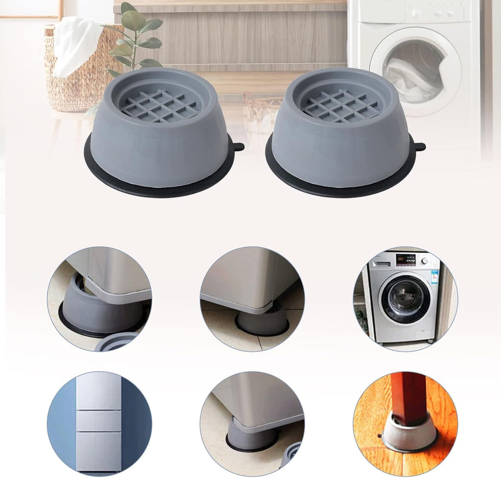 4PCS Anti-Vibration Washer & Dryer Pads
