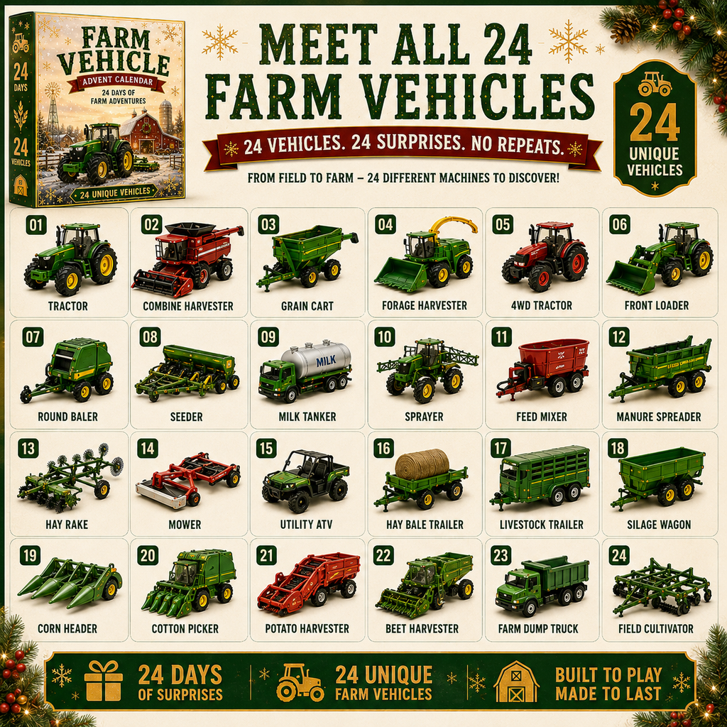 24-Day Vehicle Advent Calendar