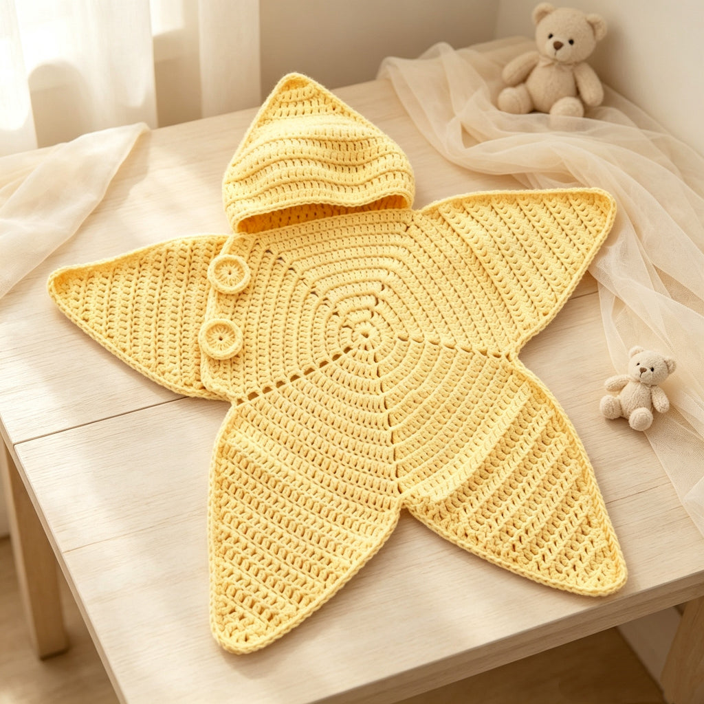 Seal Star™ Cozy Starfish Knitted Baby Sleeping Bag & Swaddle