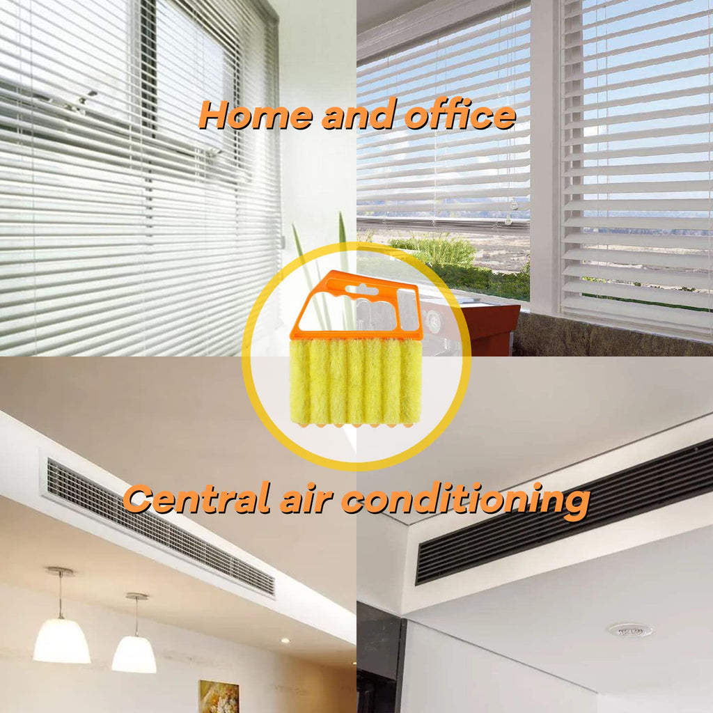 4 Pcs Microfiber Blind Cleaner Duster Tool for Window & Air Vent