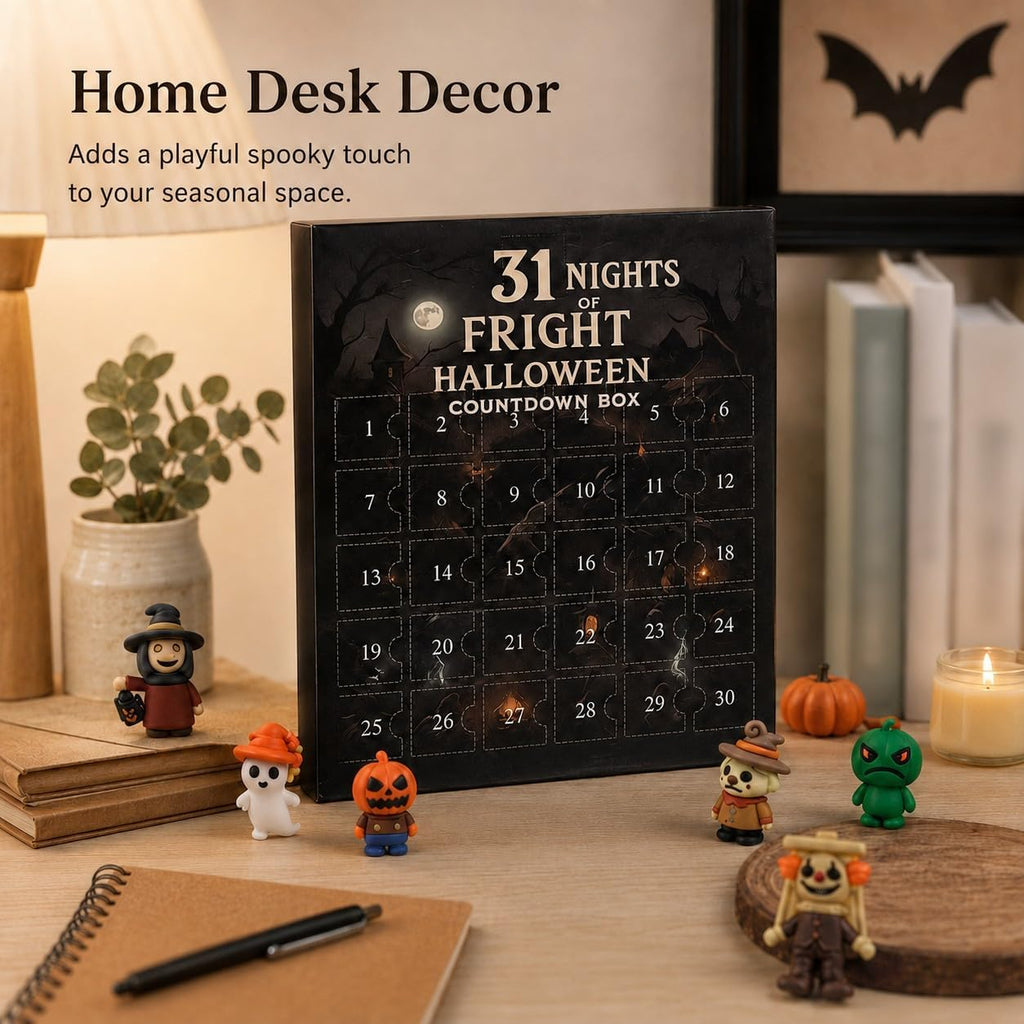 31‑Day Halloween Fright Countdown | 2026 Advent Calendar Surprise Blind Bags Gift Box