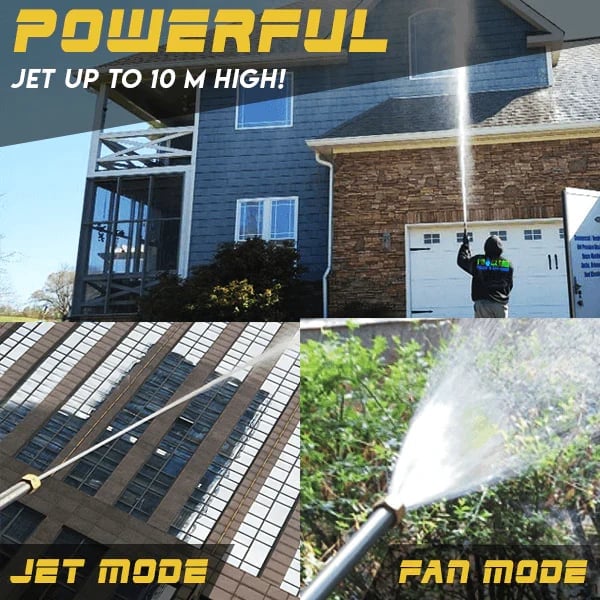 Dual-Mode High-Pressure Hose Nozzle