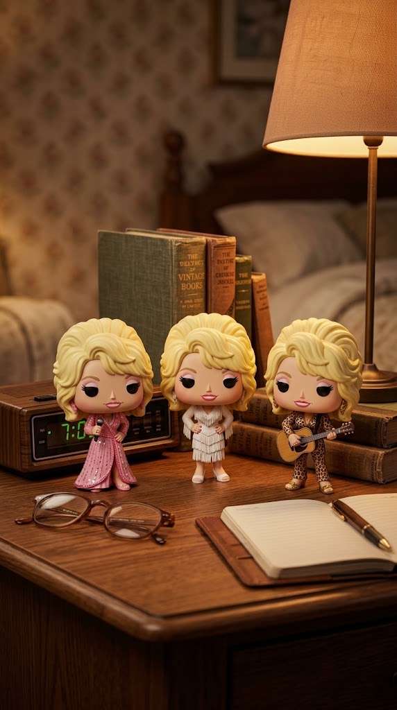 Country Star 2026 Advent Calendar – 24-Day Holiday Blind Box Collectible Set with Iconic Chibi Stage Figures