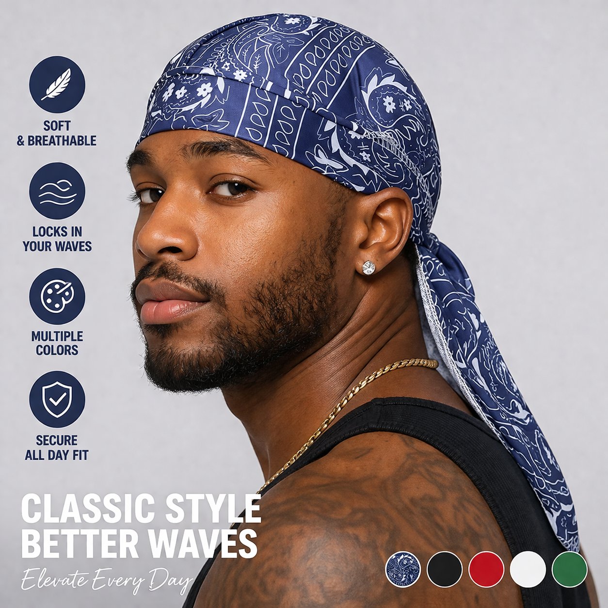 Elastic Cycling Sports Cap