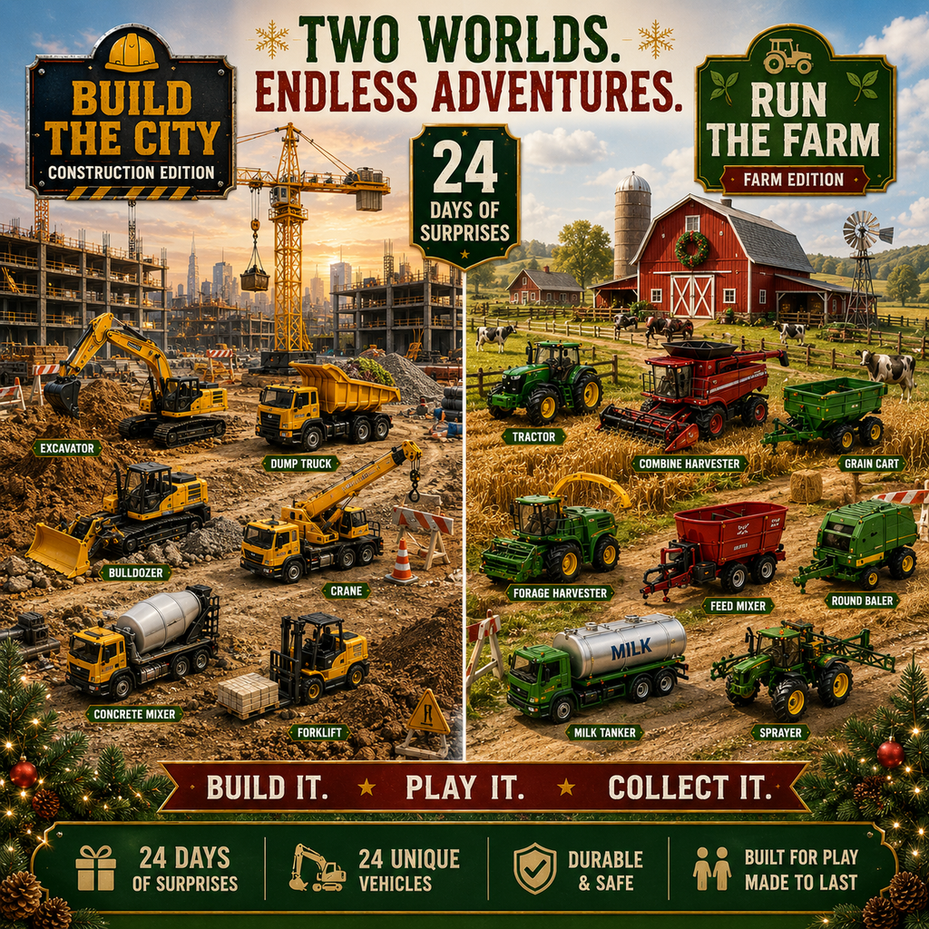 24-Day Vehicle Advent Calendar
