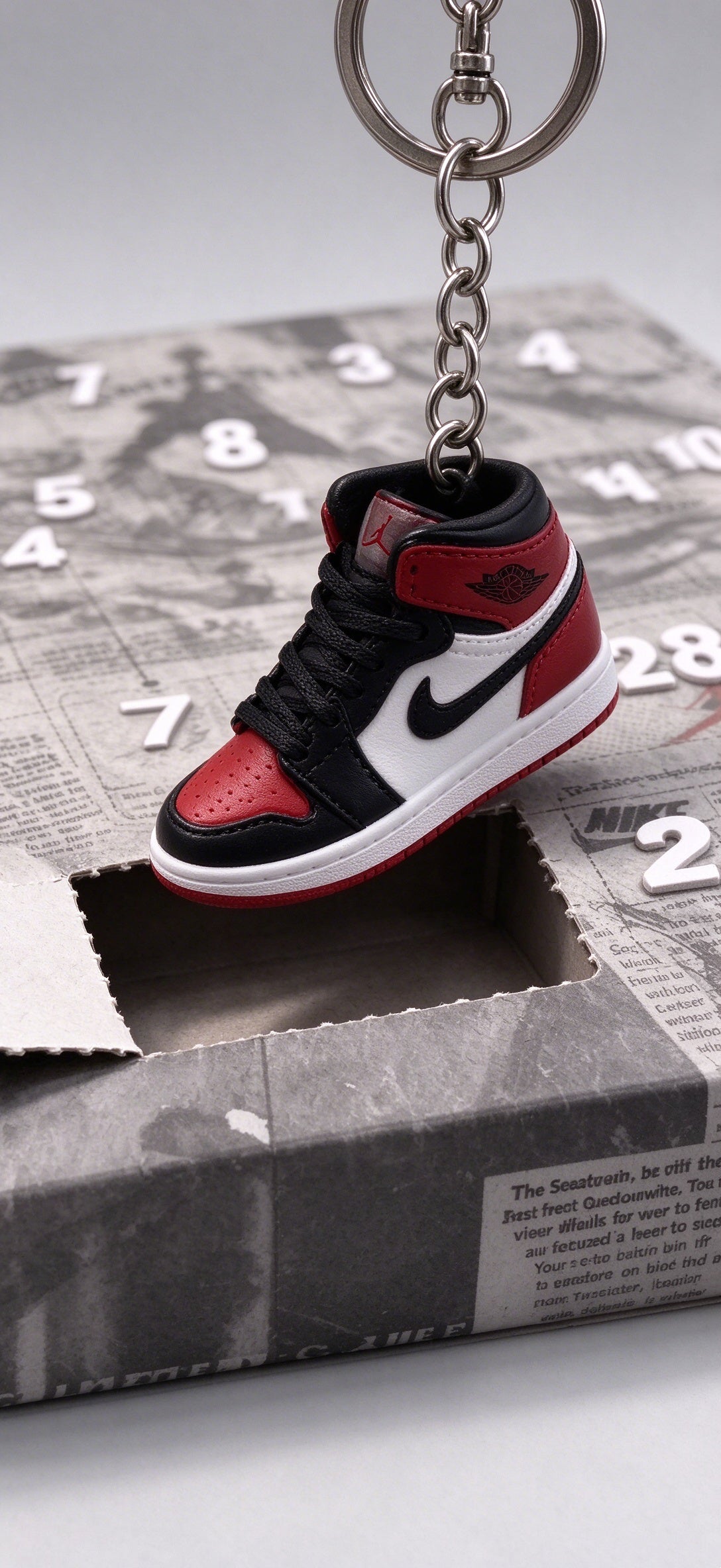 Sneakerhead Advent Calendar | 24 Mini Sneaker Keychains Christmas Countdown Gift