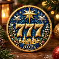 Lucky 777 Christmas Blessing Coin — Holiday Collectible Keepsake  - image 4