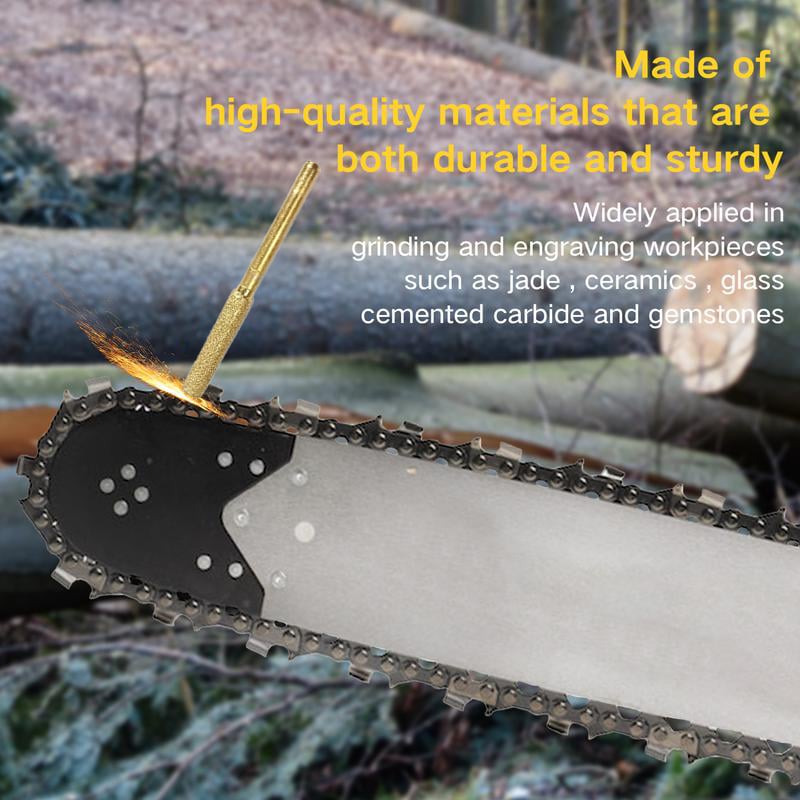 Diamond Chainsaw Sharpener 5/32, 3/16, 7/32 Inches