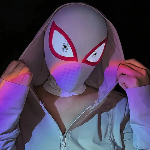 Spidey Light-Up Mask with Remote Ring