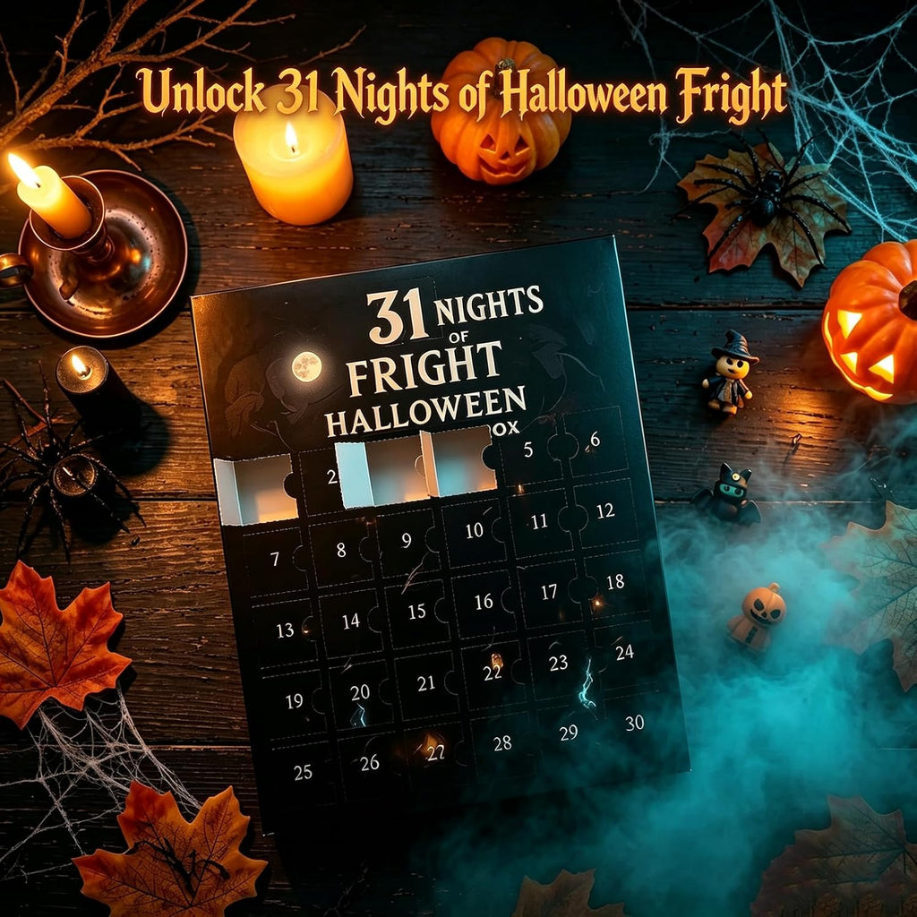 31‑Day Halloween Fright Countdown | 2026 Advent Calendar Surprise Blind Bags Gift Box