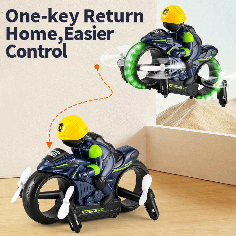 2 in 1 Flying Motorbike – Land & Air Dual Mode RC Motorcycle