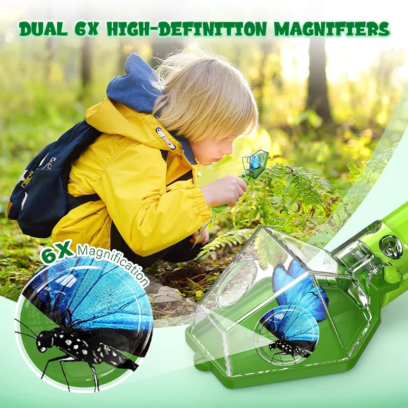 6x Magnification Bug Catcher & Viewer for Kids