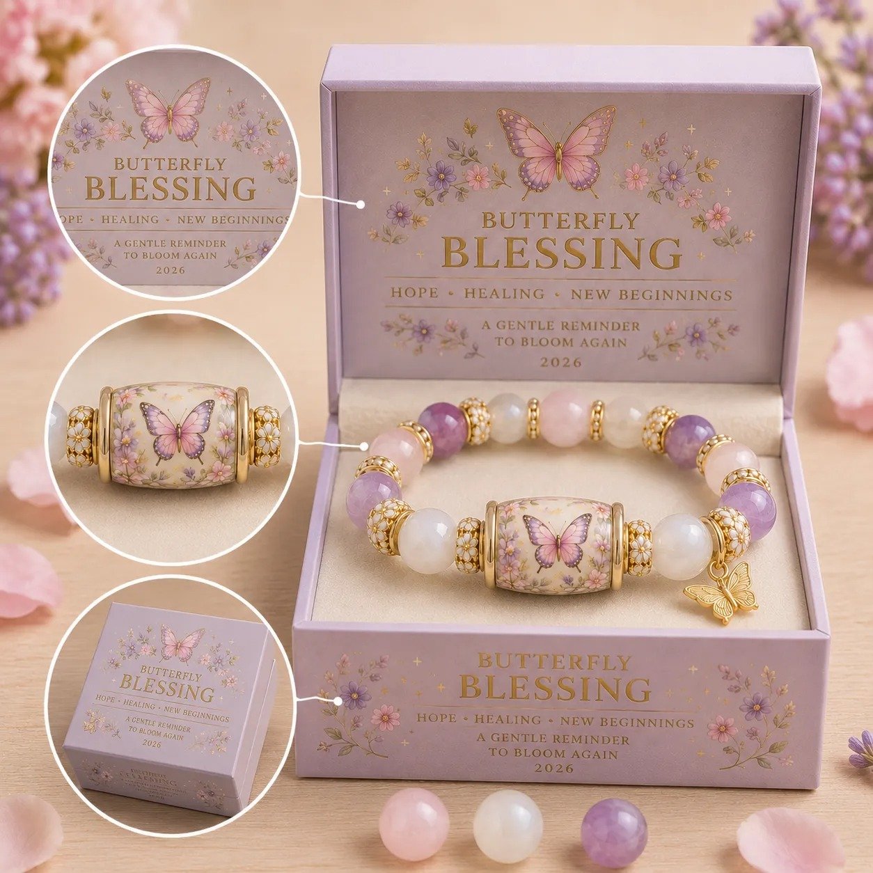 2026 Meaningful Gift Bracelet Collection  Faith • Hope • Healing • Love