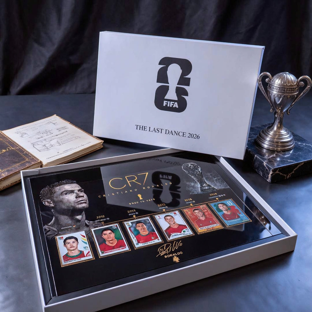 CR7 "The Last Dance 2026" World Cup Sticker Premium Display Frame