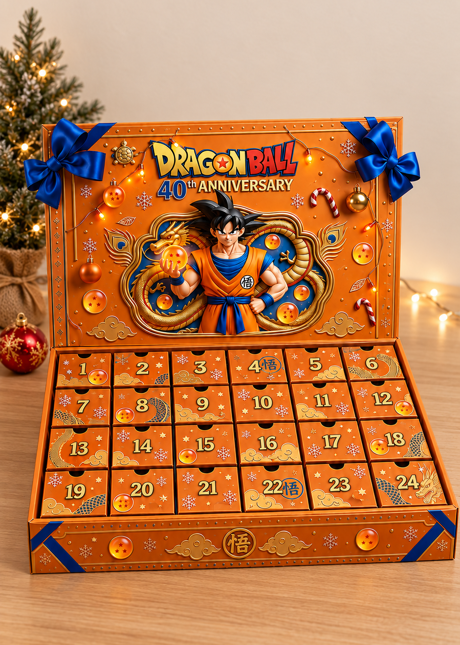 Dragon Ball Z Advent Calendar – Christmas Countdown Gift for Anime Fans