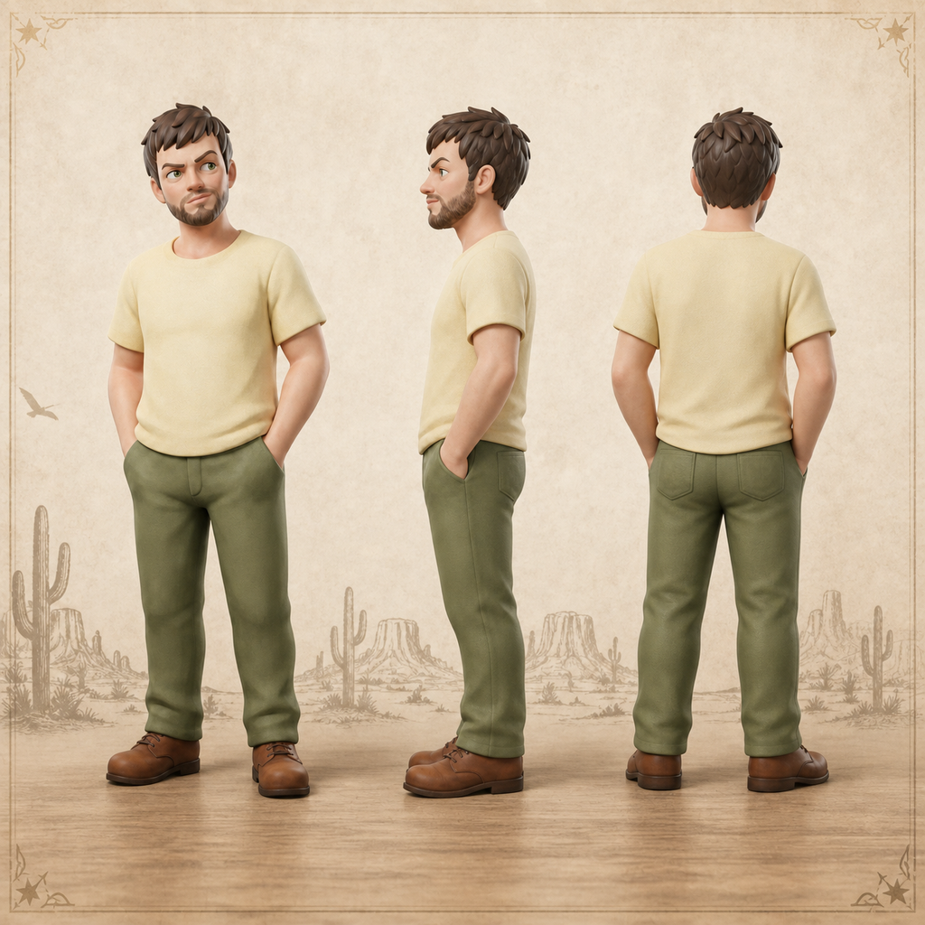 Custom Ghibli Figurine – Personalized 3D Avatar