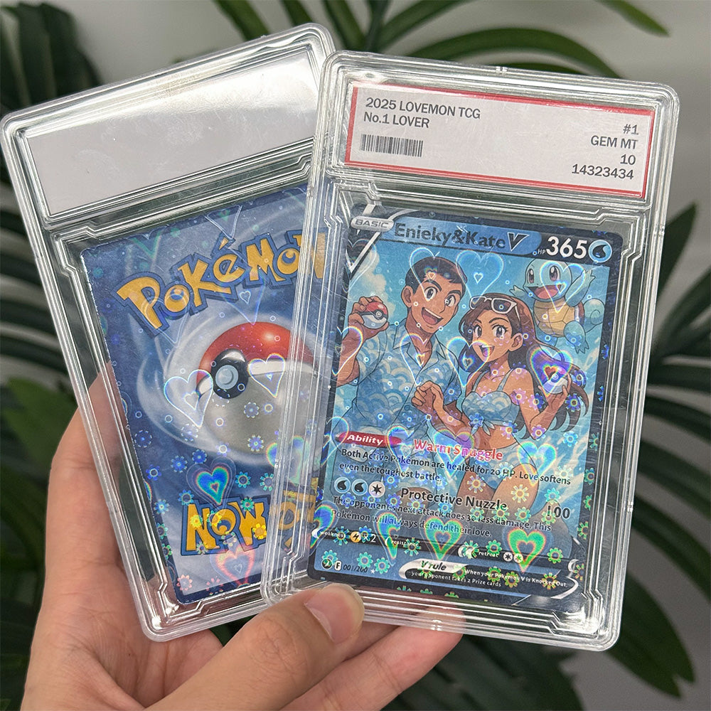 Custom Anime Pokecard V Card For Couples with Poke Character