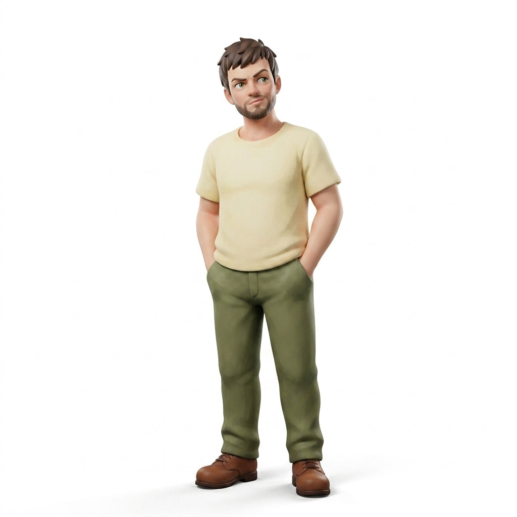 Custom Ghibli Figurine – Personalized 3D Avatar