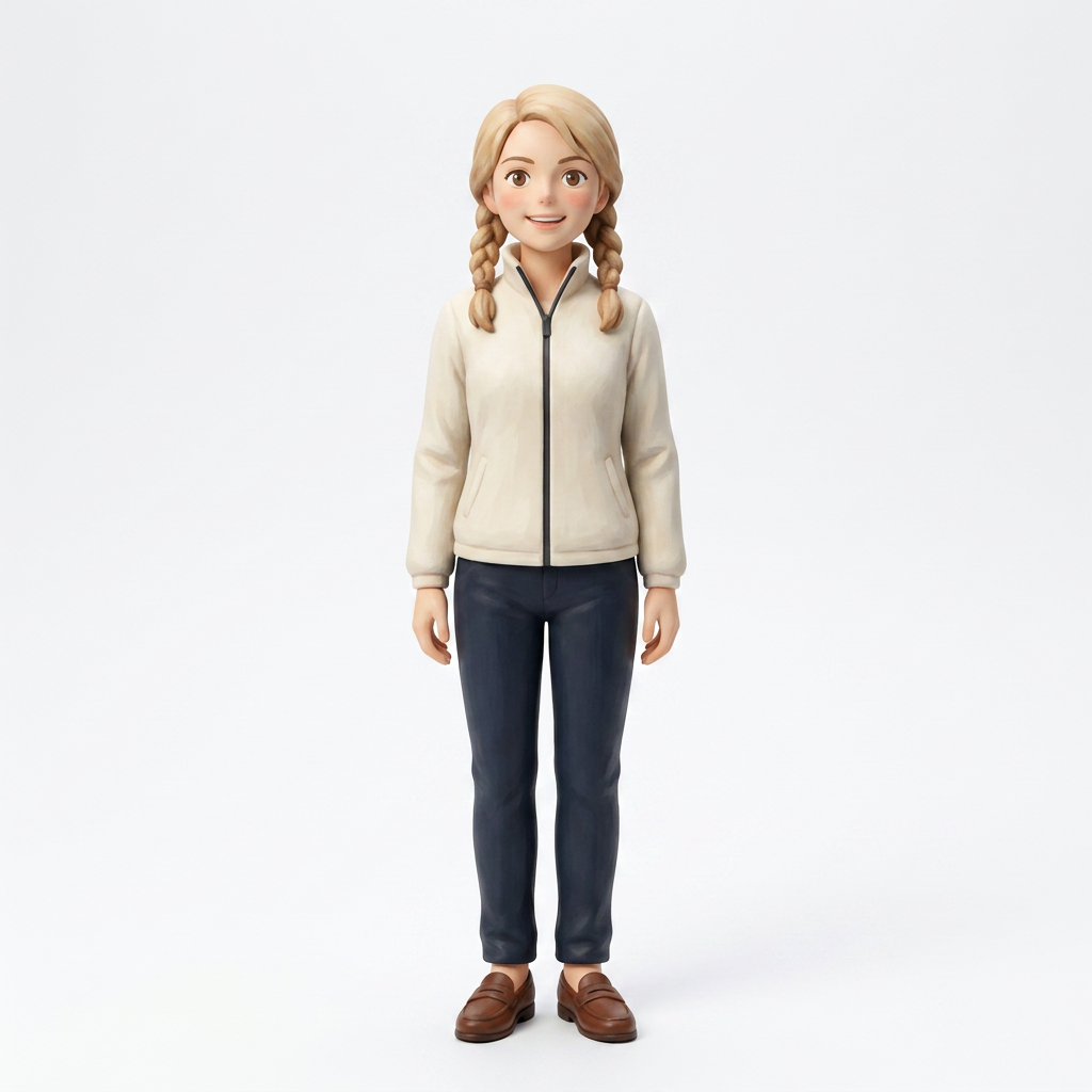 Custom Ghibli Figurine – Personalized 3D Avatar