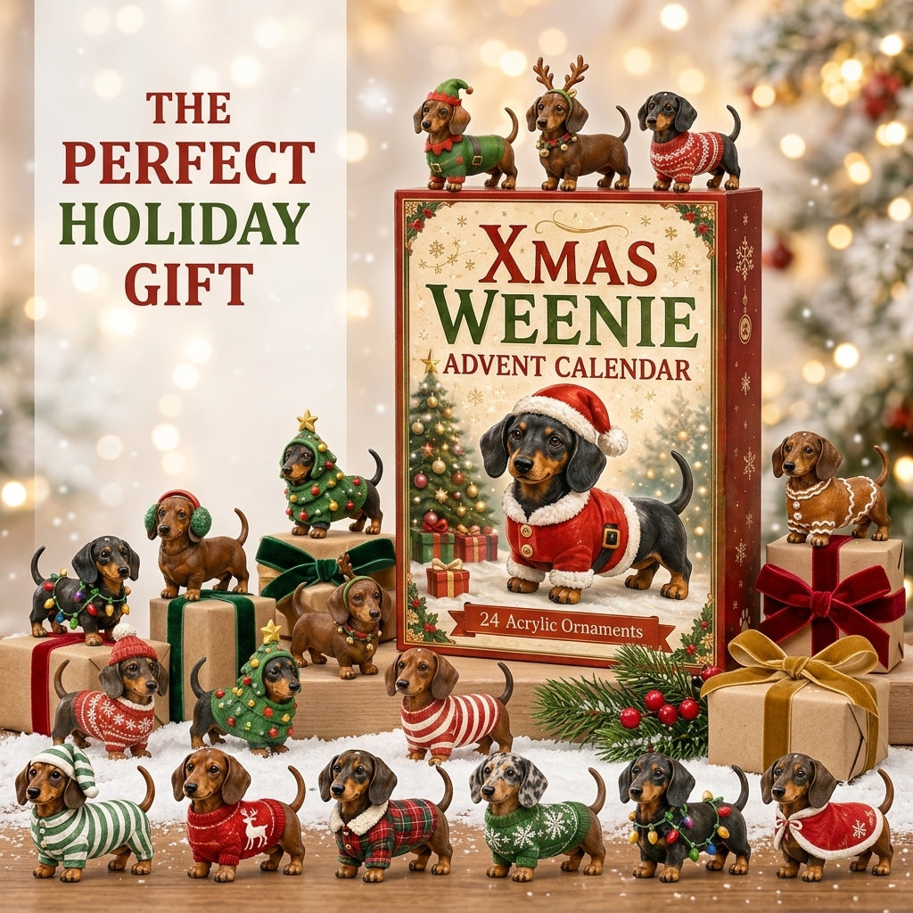 2026 Christmas Dachshund Advent Calendar