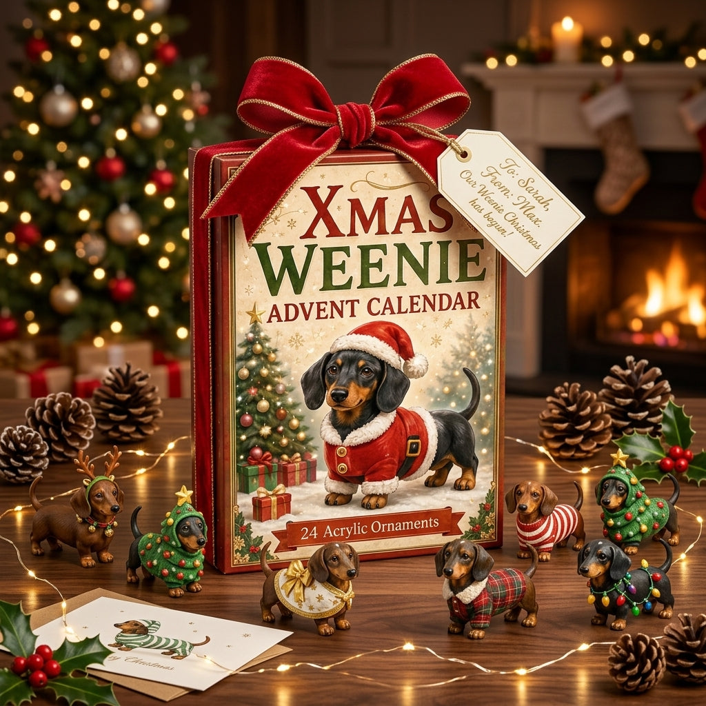 2026 Christmas Dachshund Advent Calendar