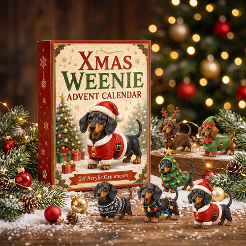 2026 Christmas Dachshund Advent Calendar
