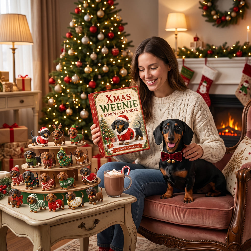 2026 Christmas Dachshund Advent Calendar
