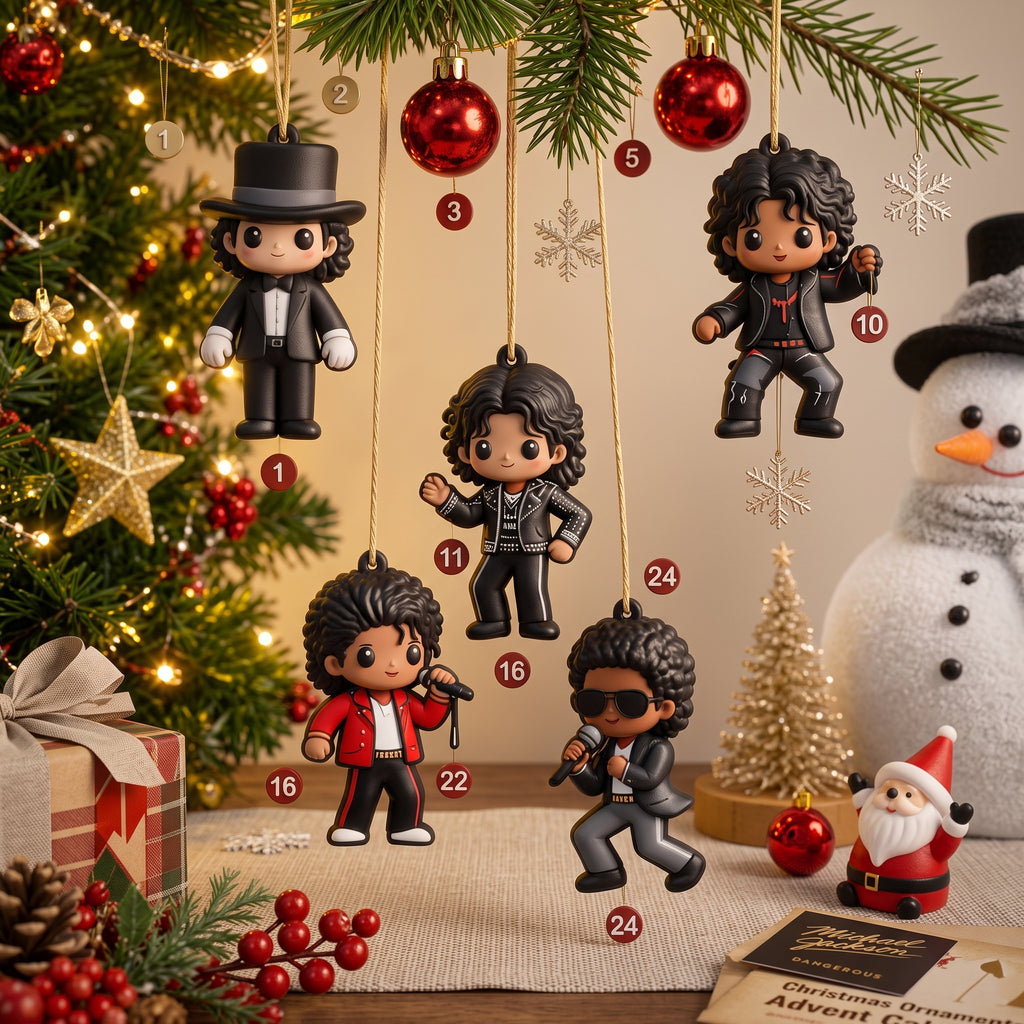 24-Day Music Dance Advent Calendar – 24 Collectible Holiday Surprises