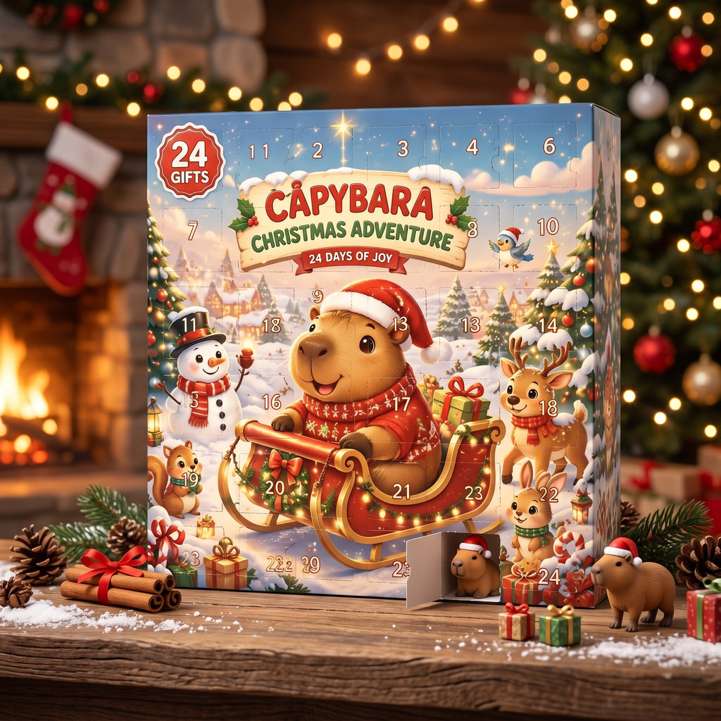 Capybara Christmas Advent Calendar 2026