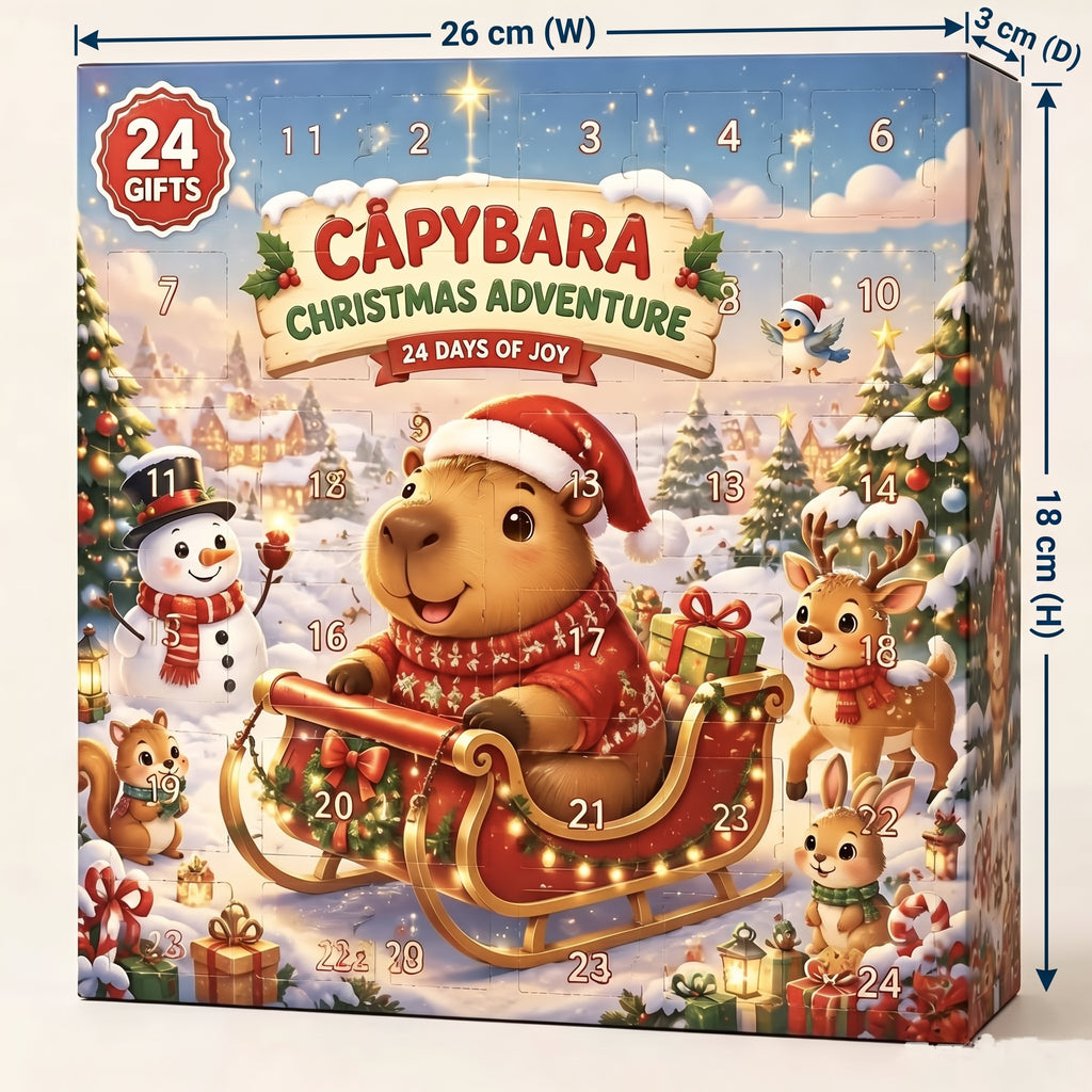 Capybara Christmas Advent Calendar 2026