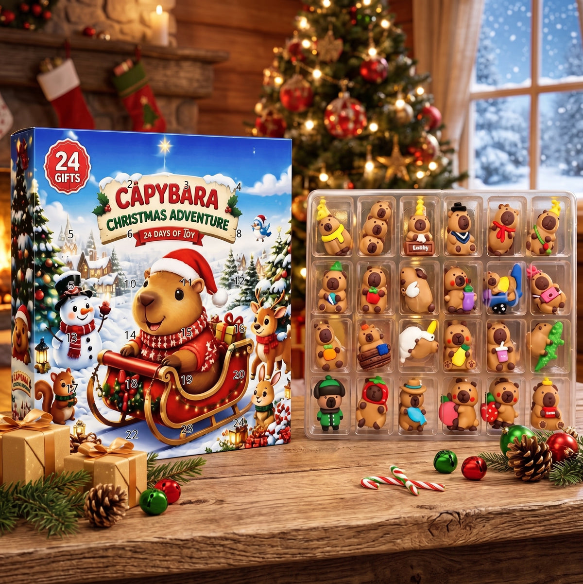 Capybara Christmas Advent Calendar 2026