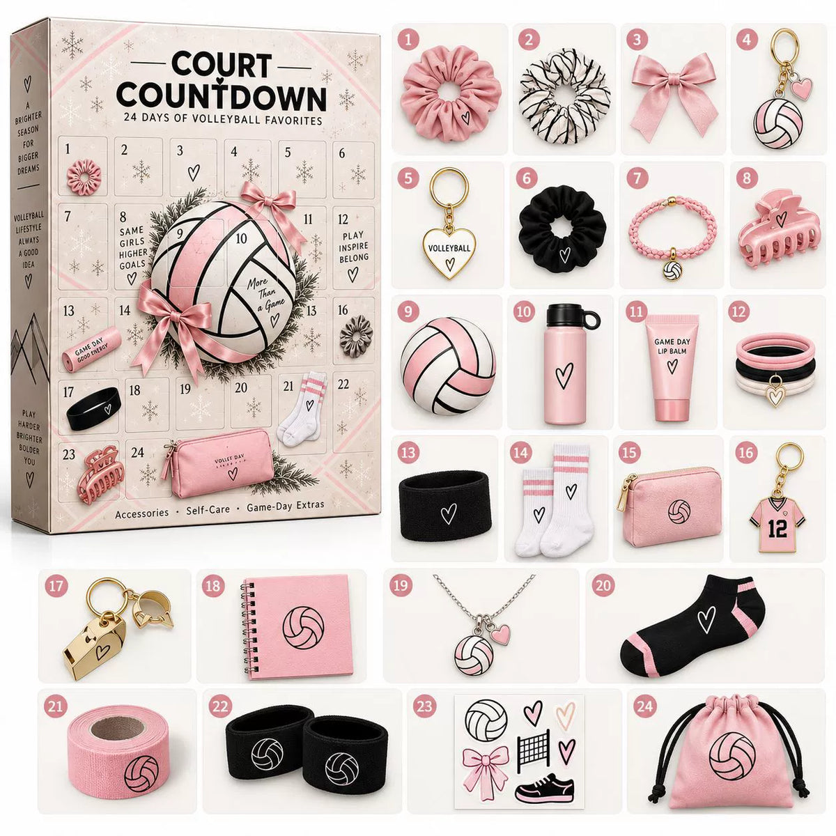 Volleyball Advent Calendar – 24 Days of Game-Day Surprises
