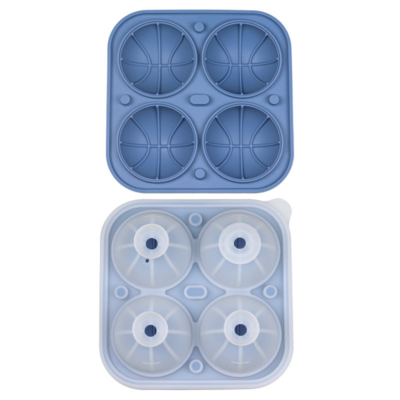 Football Shape Silicone Ice Ball Mold