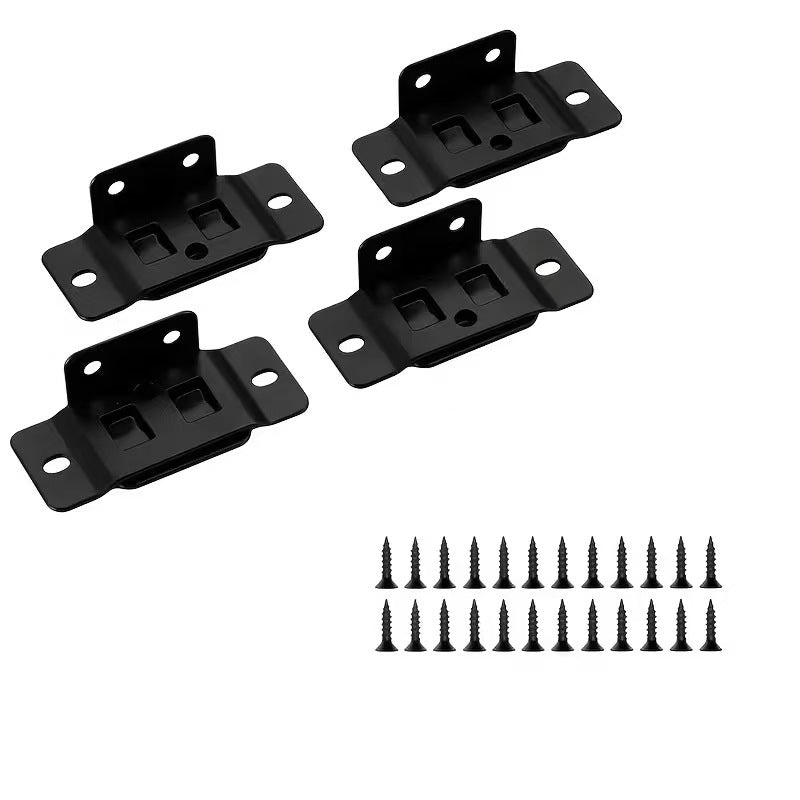 2-in-1 Heavy Duty Bed Frame Brackets and Furniture Connectors