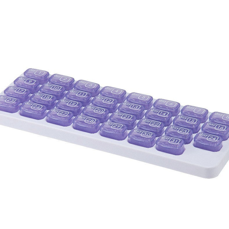 31-Day Detachable Monthly Pill Organizer