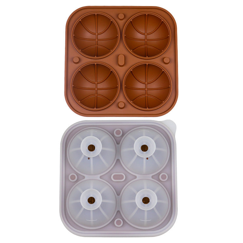 Football Shape Silicone Ice Ball Mold