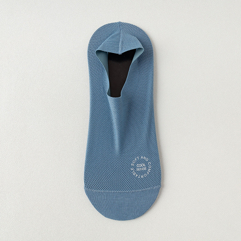 3-Pair Invisible Grip Socks Pack Breathable | Low-Cut | Anti-Slip | Sweat-Absorbing