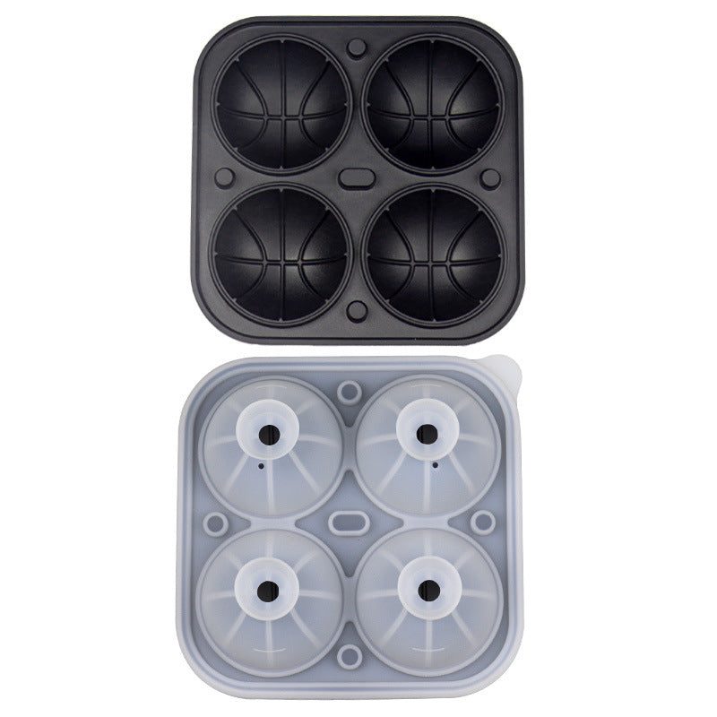 Football Shape Silicone Ice Ball Mold