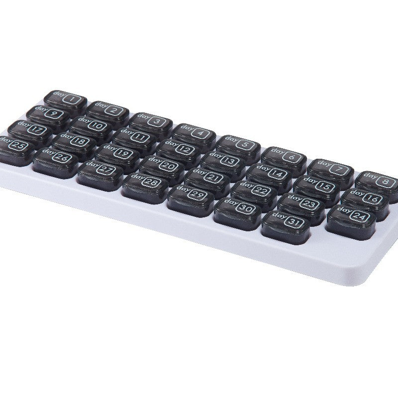 31-Day Detachable Monthly Pill Organizer